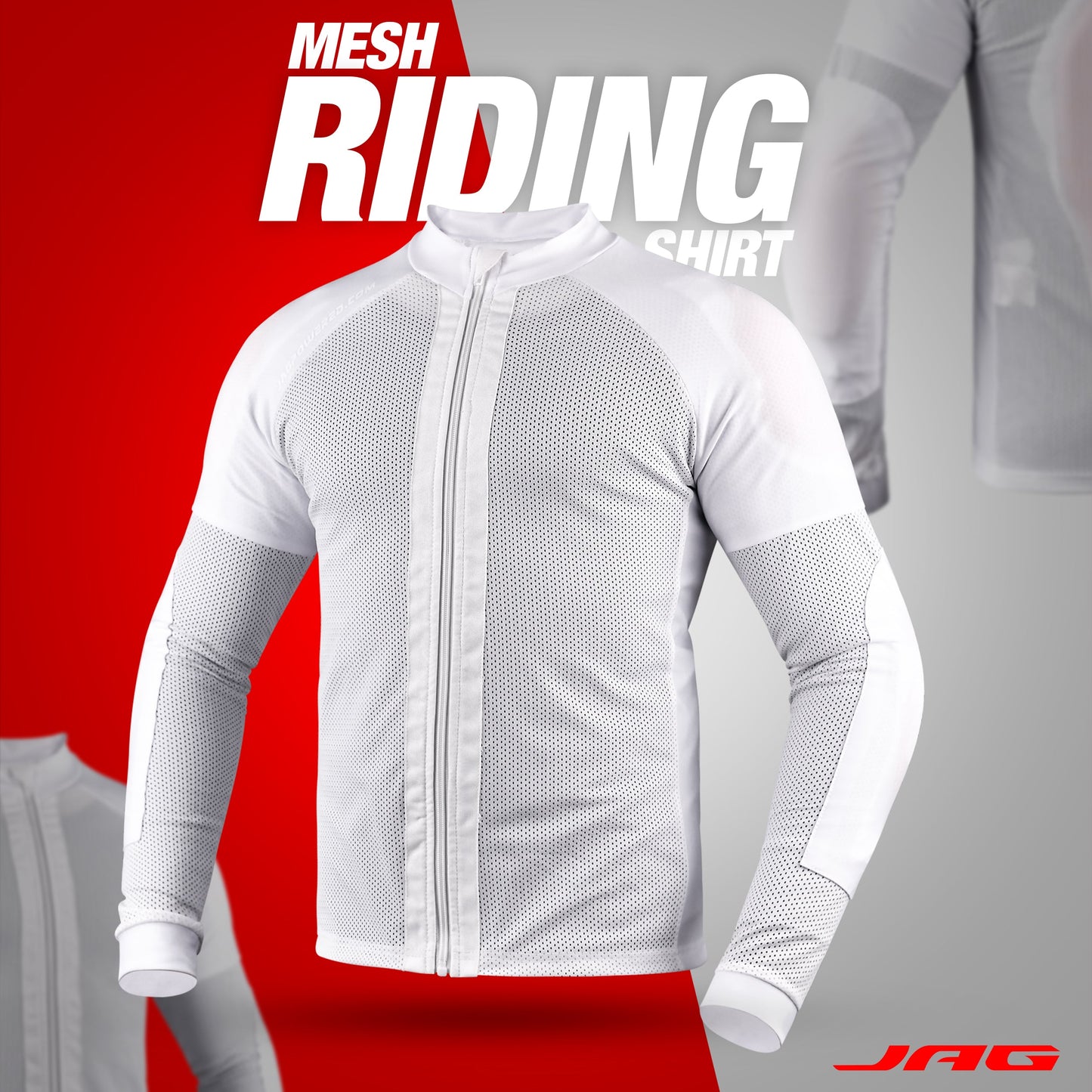 Camiseta de moto JAG | Protección con certificación CE
