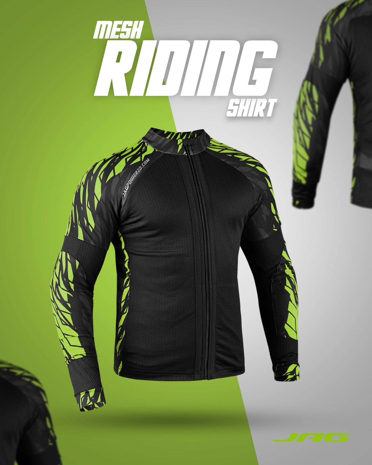 Camiseta de moto JAG | Protección con certificación CE