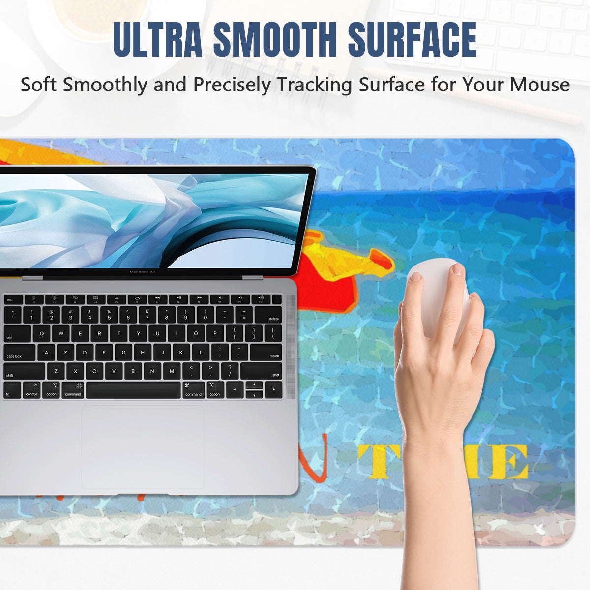 Vacation Time Beach Umbrella Mousepad Desk Mat - available in 2 sizes