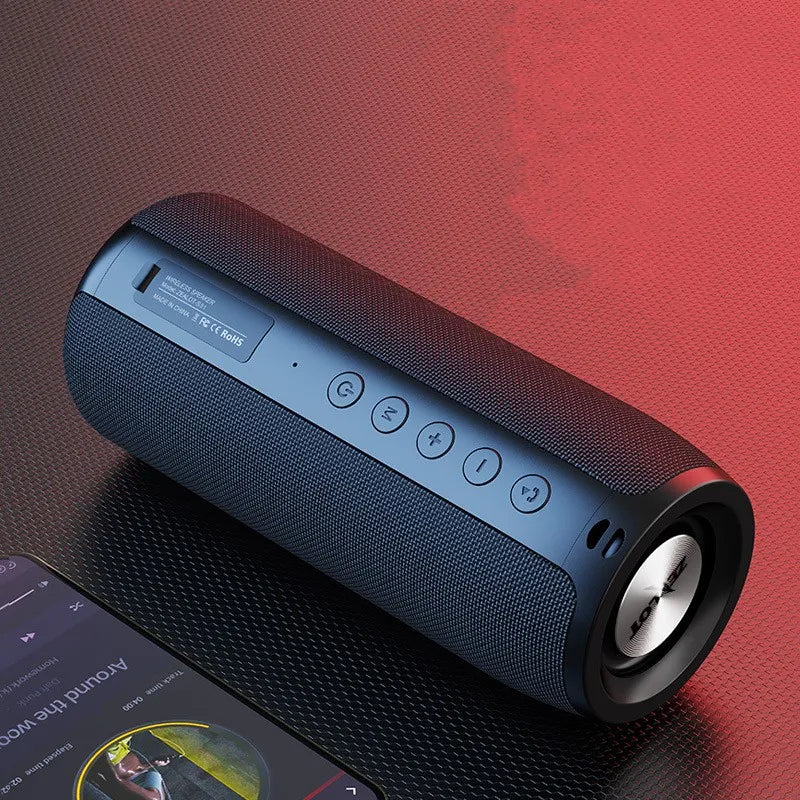 Altavoz Bluetooth Inalámbrico Subwoofer de Tela