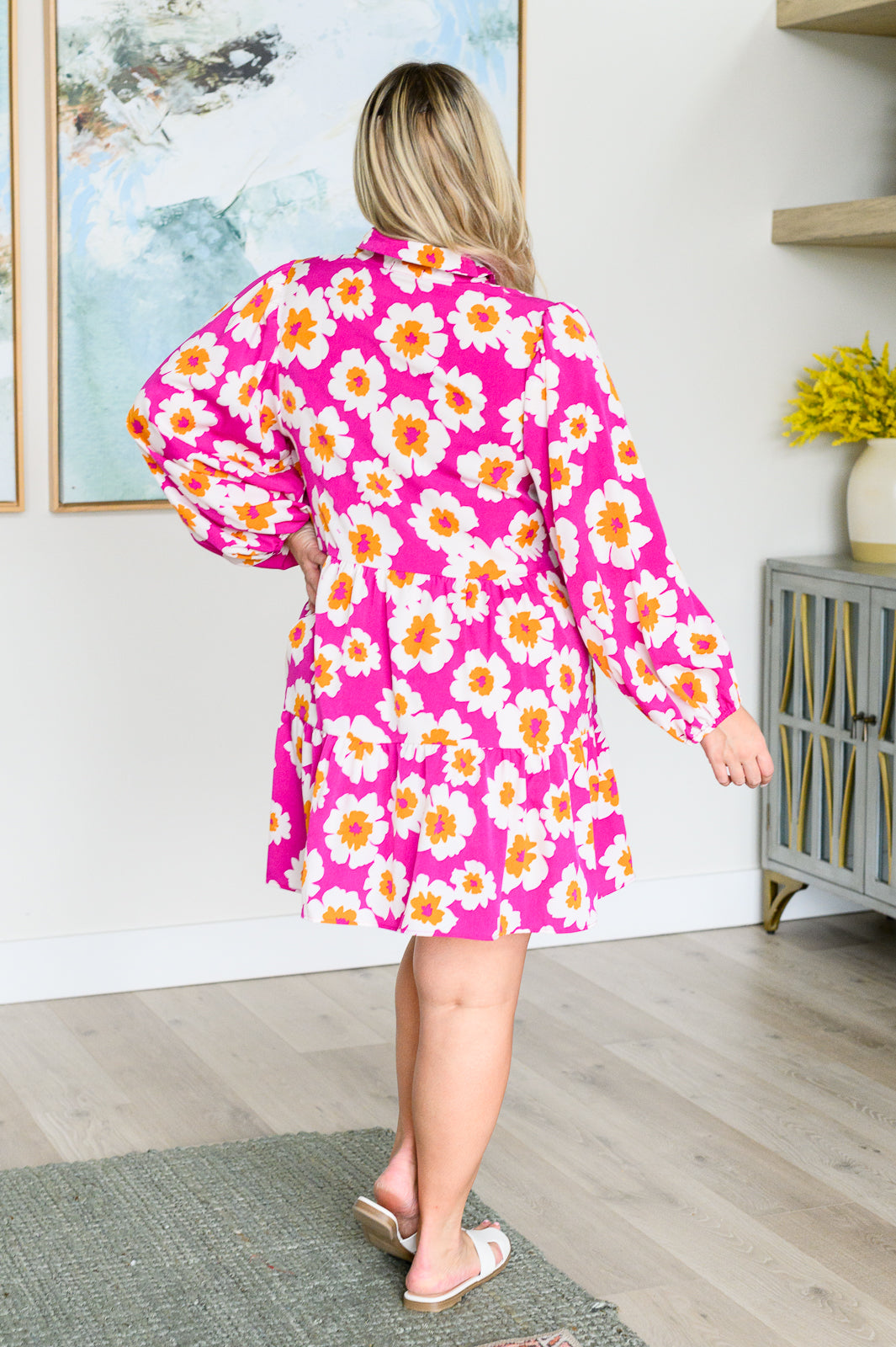 Vestido Camisero Floral Magníficamente Moderno