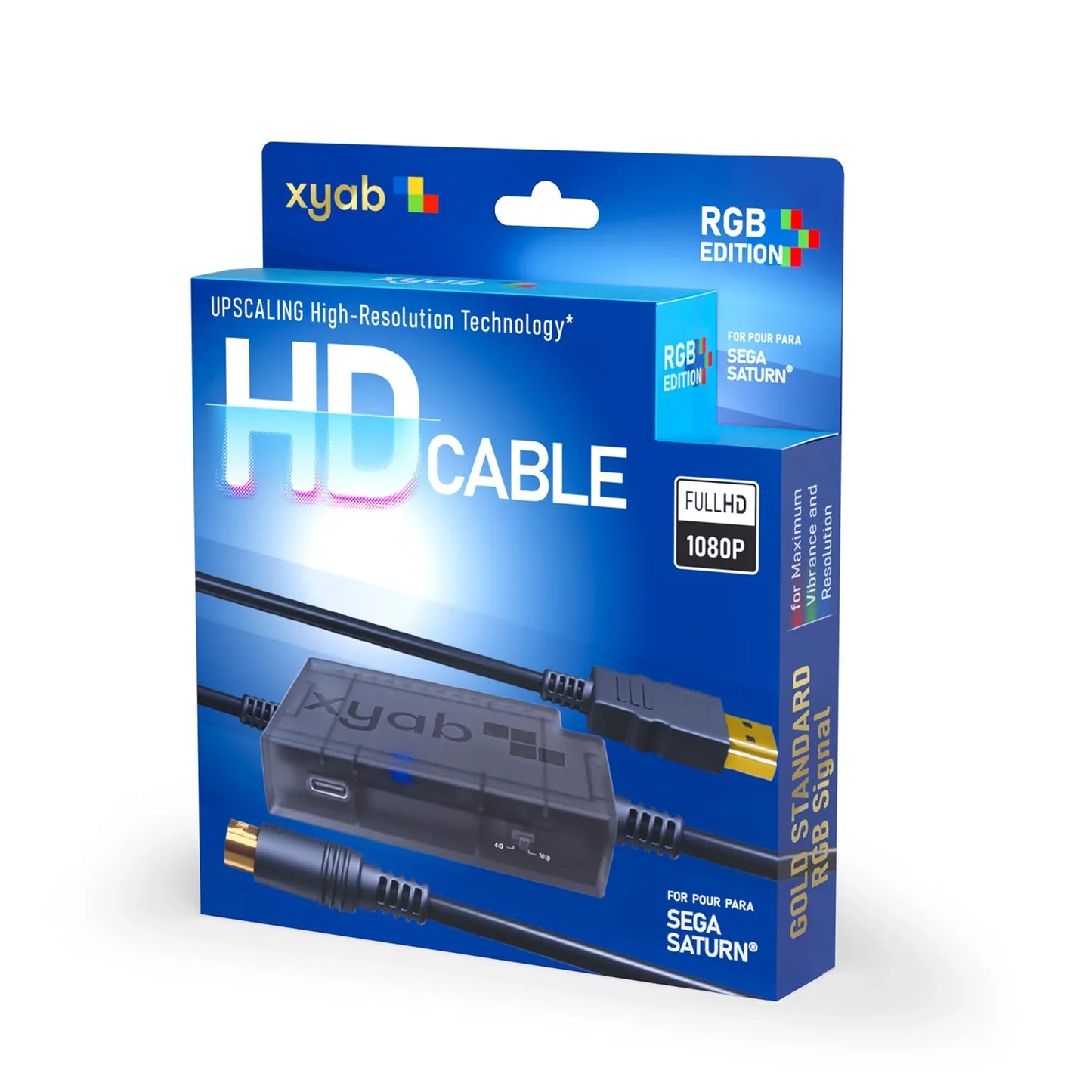 Cable de enlace RGB+ HD para Sega Saturn®
