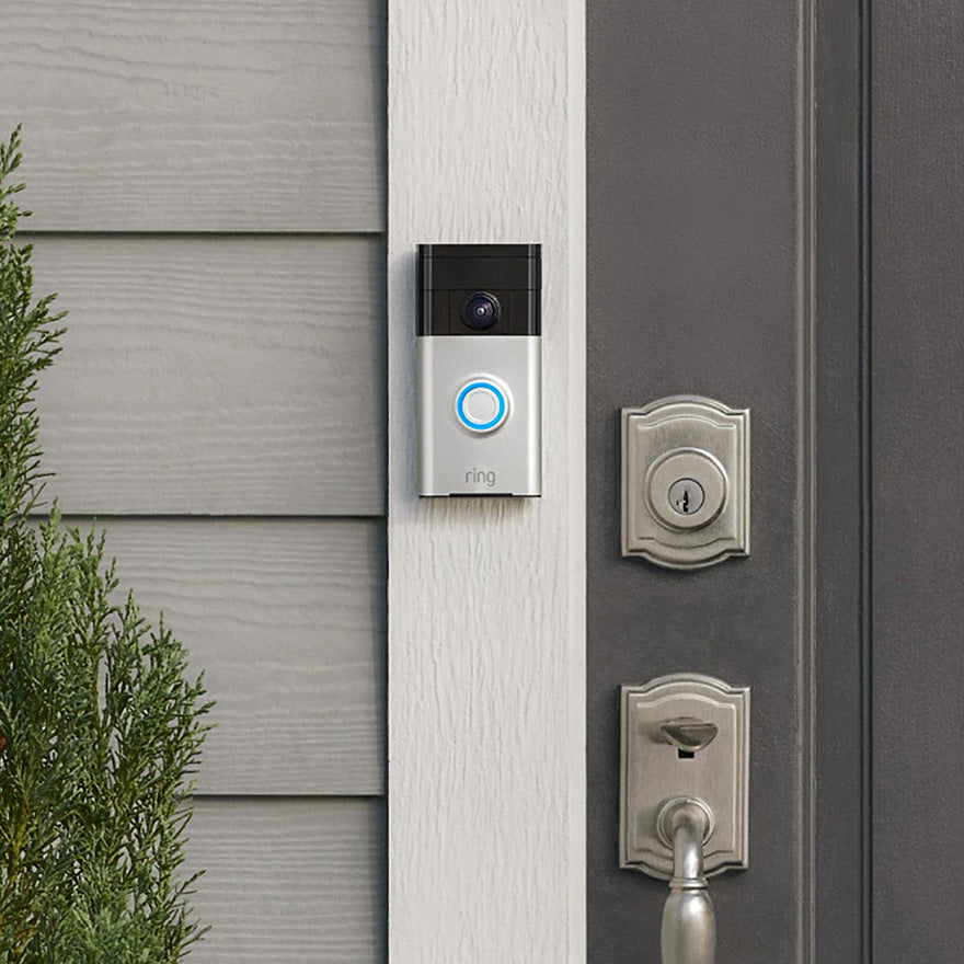 IN STOCK! Ring 8VRSLZ-0EN0 Video Doorbell 3 -  (Satin Nickel and Venetian Bronze)
