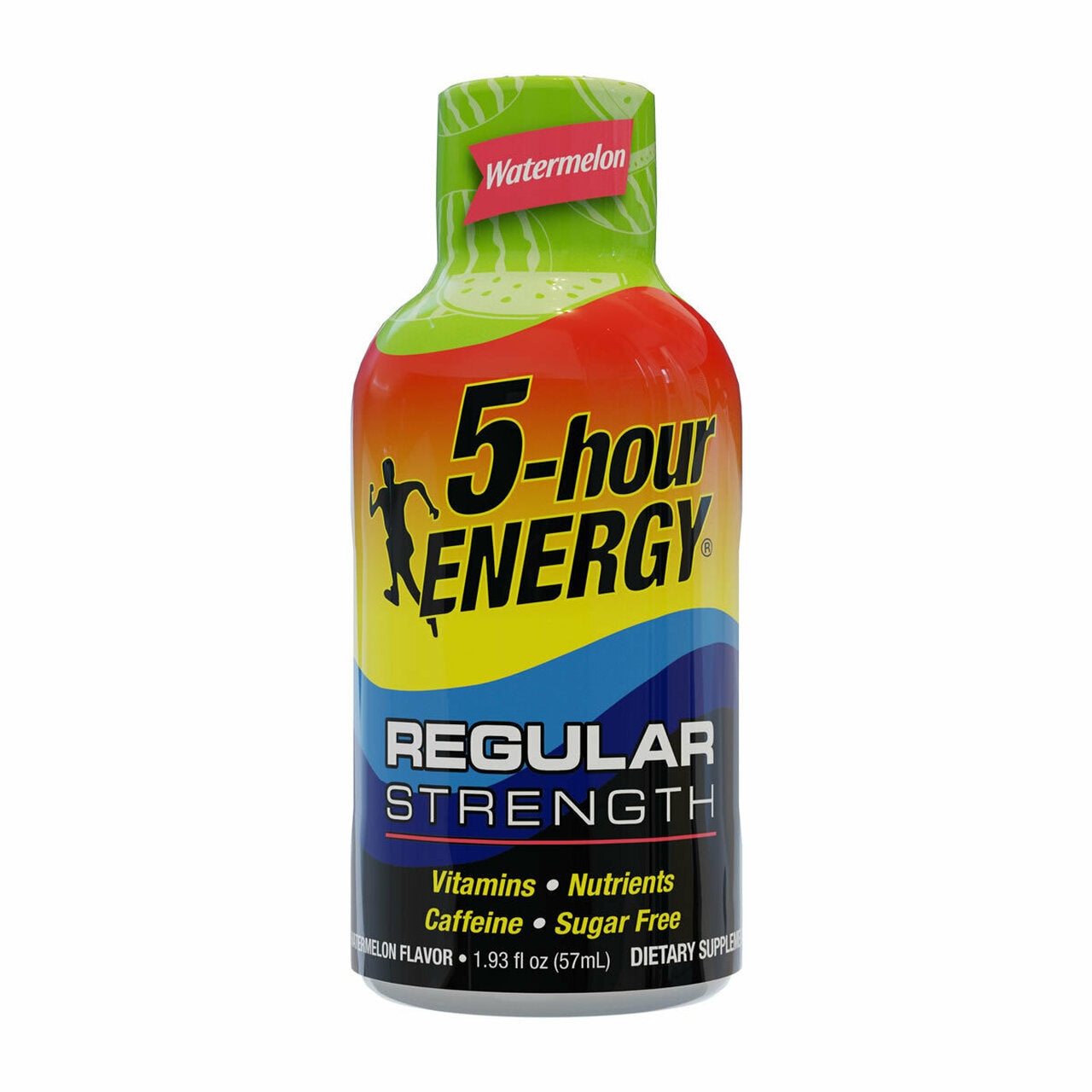 24 Paquetes de shots de energía 5-hour ENERGY de fuerza regular, sabor sandía, 1.93 oz líq.