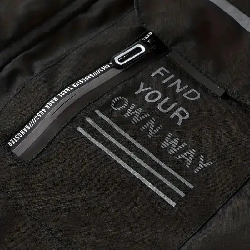 Men's Casual Waterproof Windbreaker Bomber Jacket