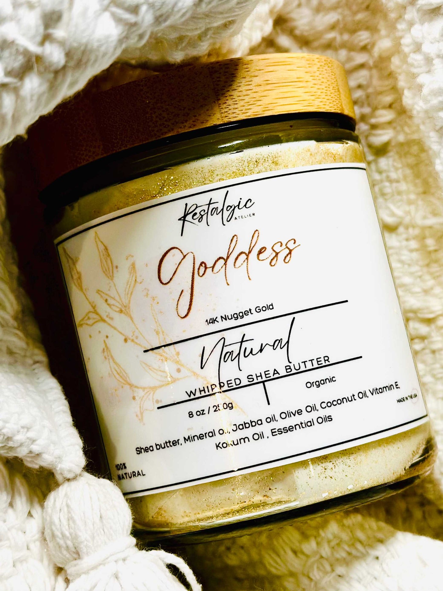 Radiate with Irresistible Glamour: Introducing our Luxe Shimmer Body Butter"