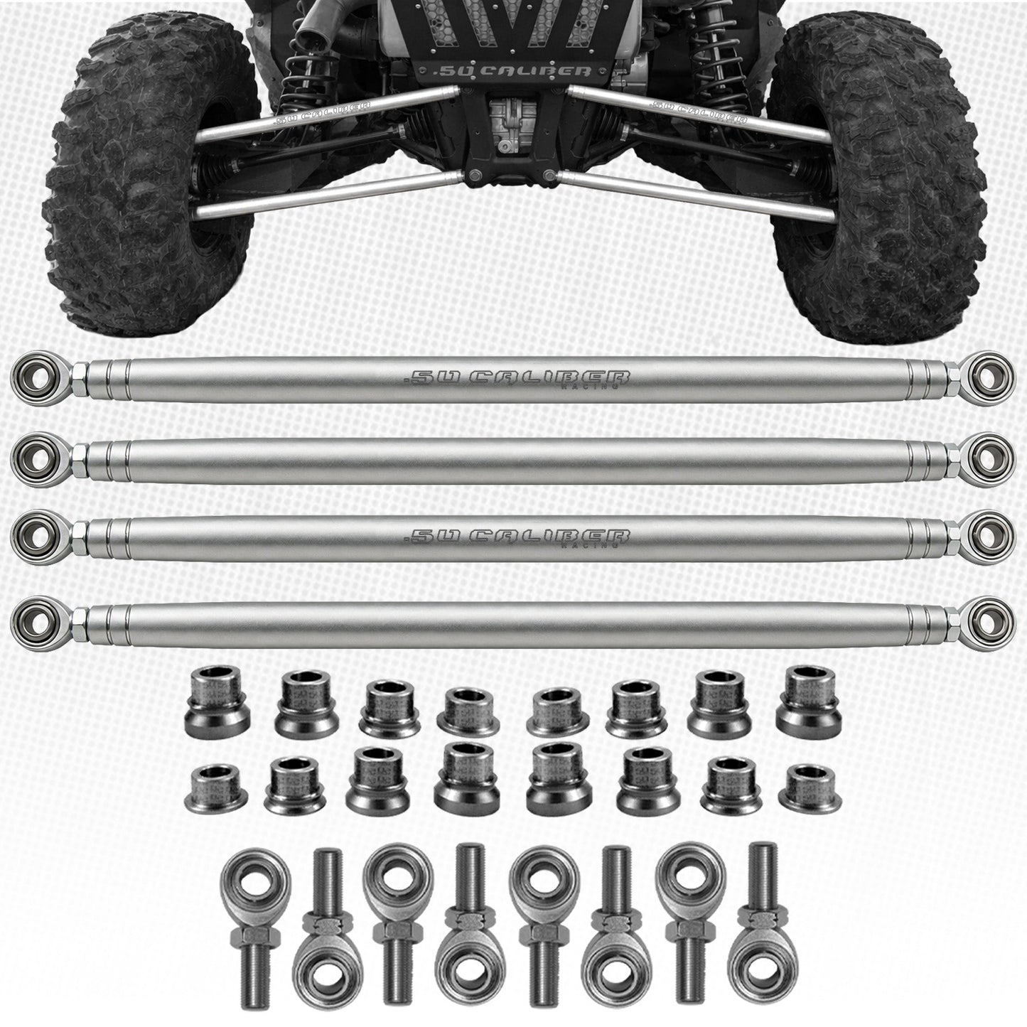 2020 RZR PRO XP CNC Billet Radius Rods