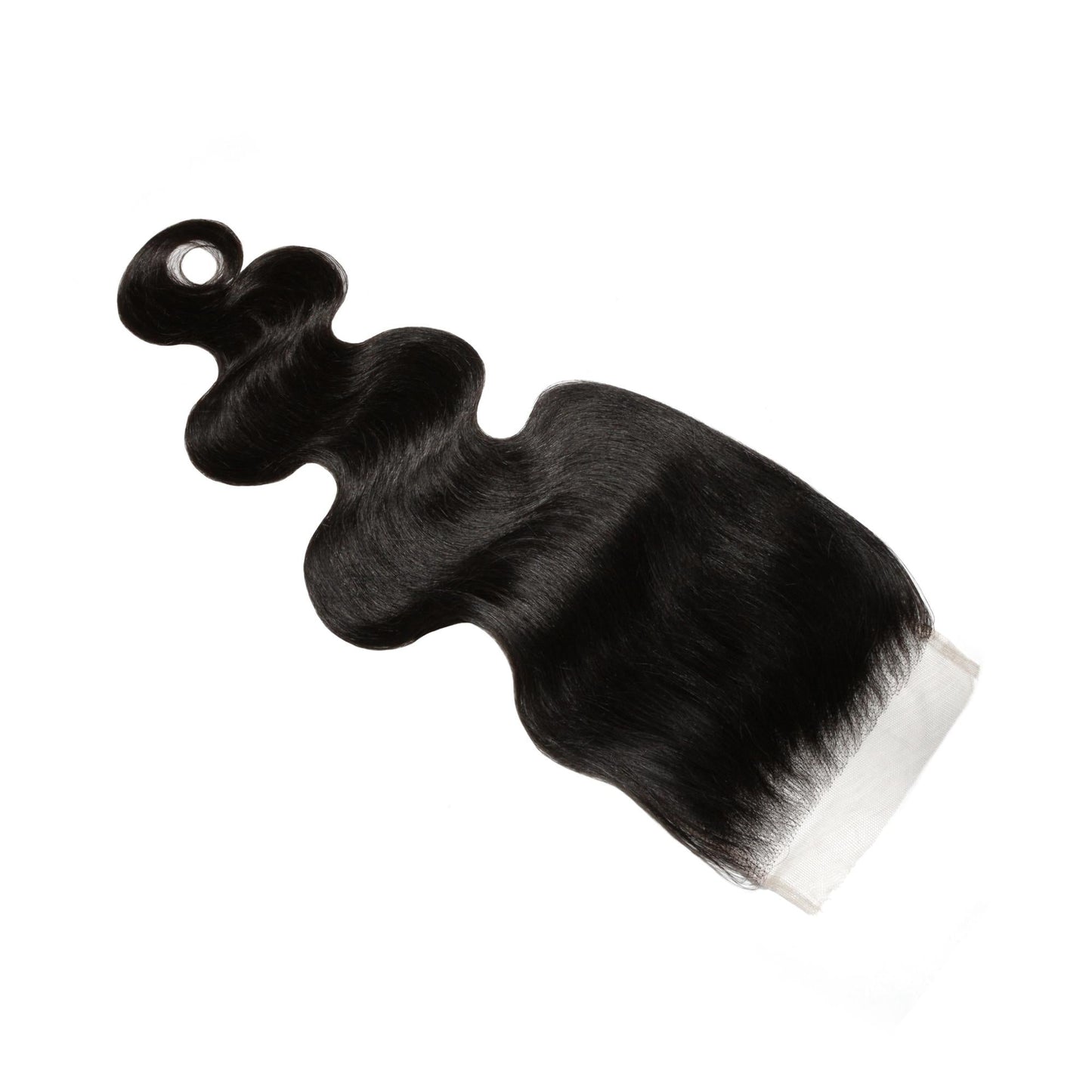 Cierre de encaje HD de cabello humano natural Raw Body Wave 5x5