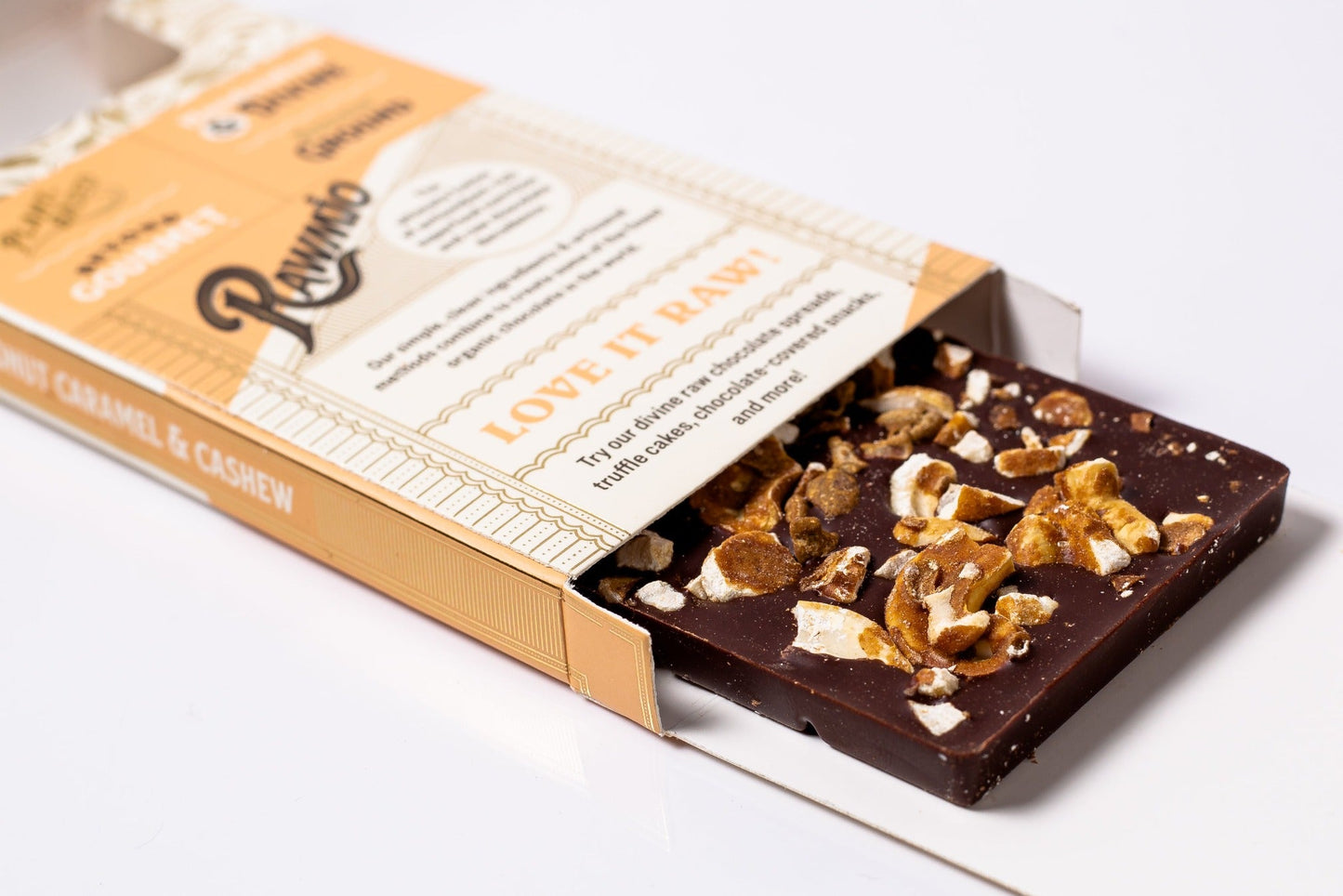 Coconut Caramel & Crushed Cashew Bark