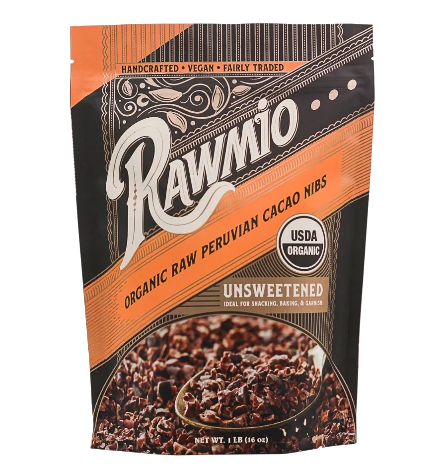 Raw Organic Cacao Nibs - 16 oz