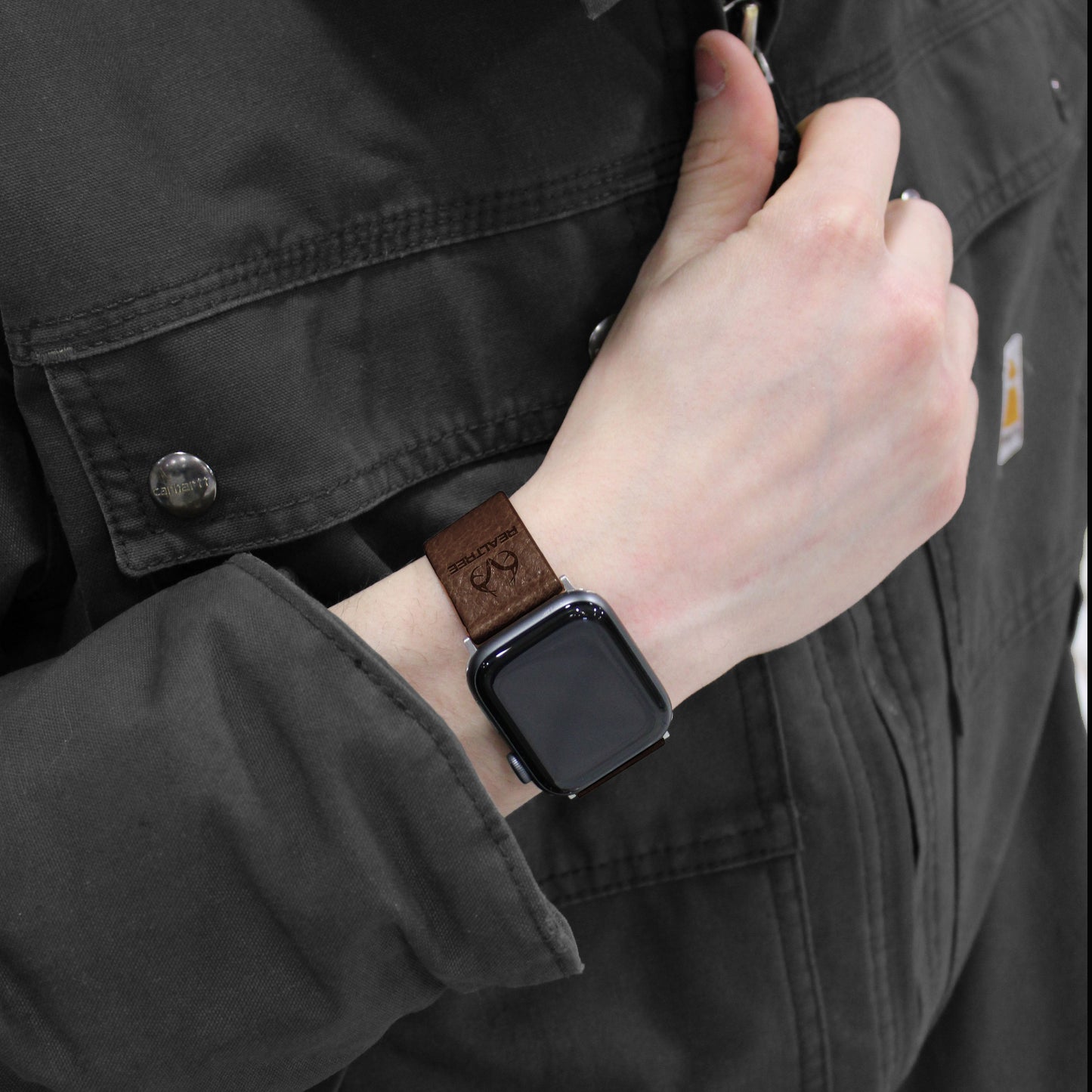 Realtree Leather Apple Watch Band