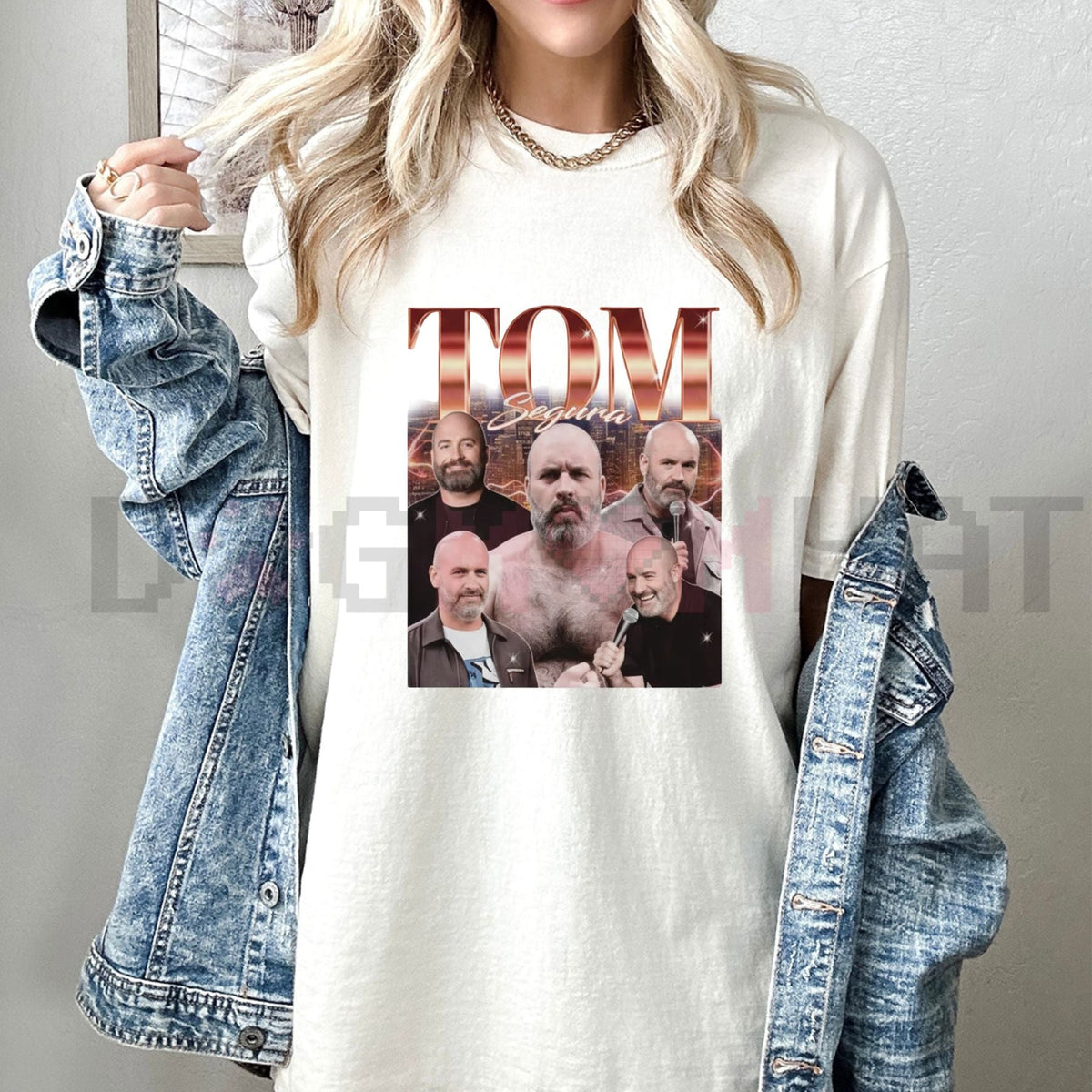 Retro TOM SEGURA Shirt – Vintage 90s Tom Segura Homage Tshirt Fan Tees