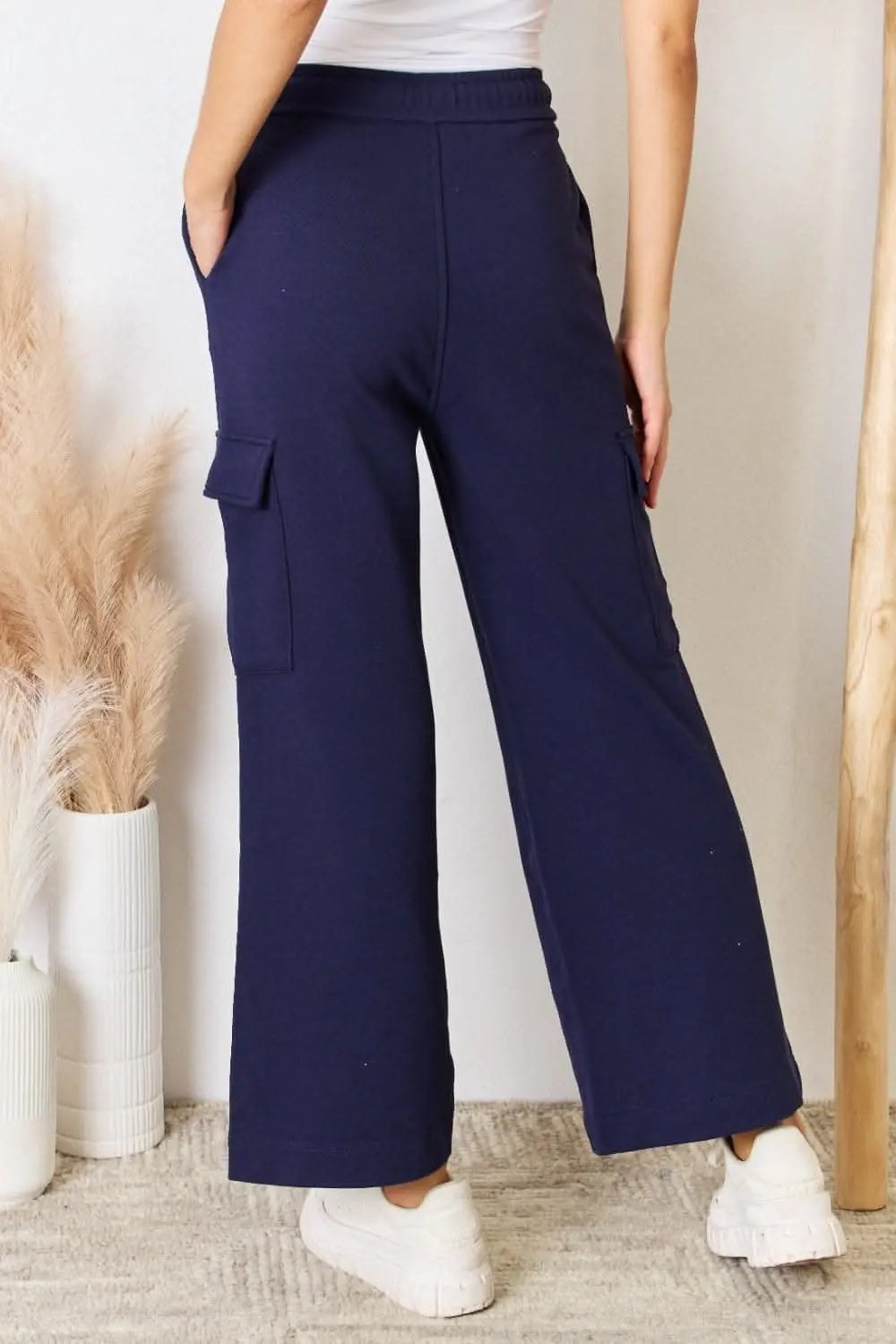 Trendsi Risen Relaxed Cargo Pants Wide Leg — Breathable Comfort