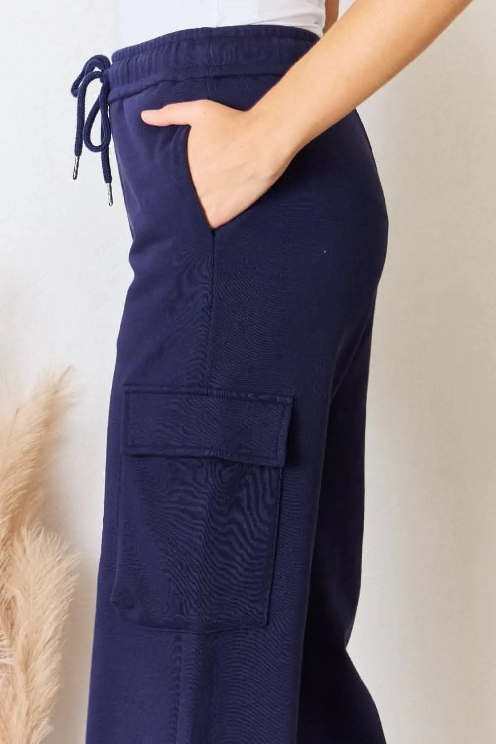 Trendsi Risen Relaxed Cargo Pants Wide Leg — Breathable Comfort