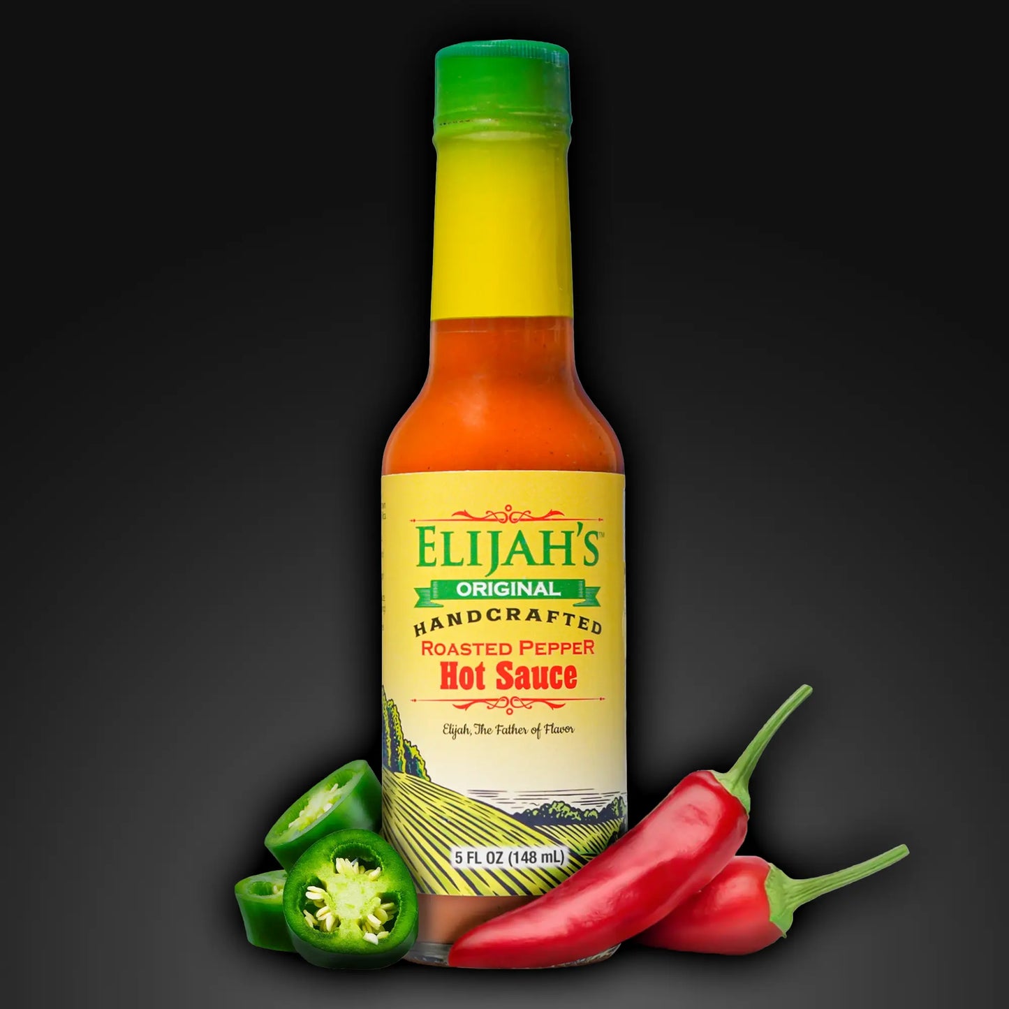 Roasted Cayenne & Jalapeño Pepper Sauce