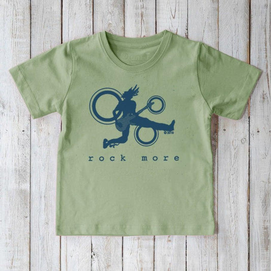 "Rock More" Guitar T-Shirt for Kids