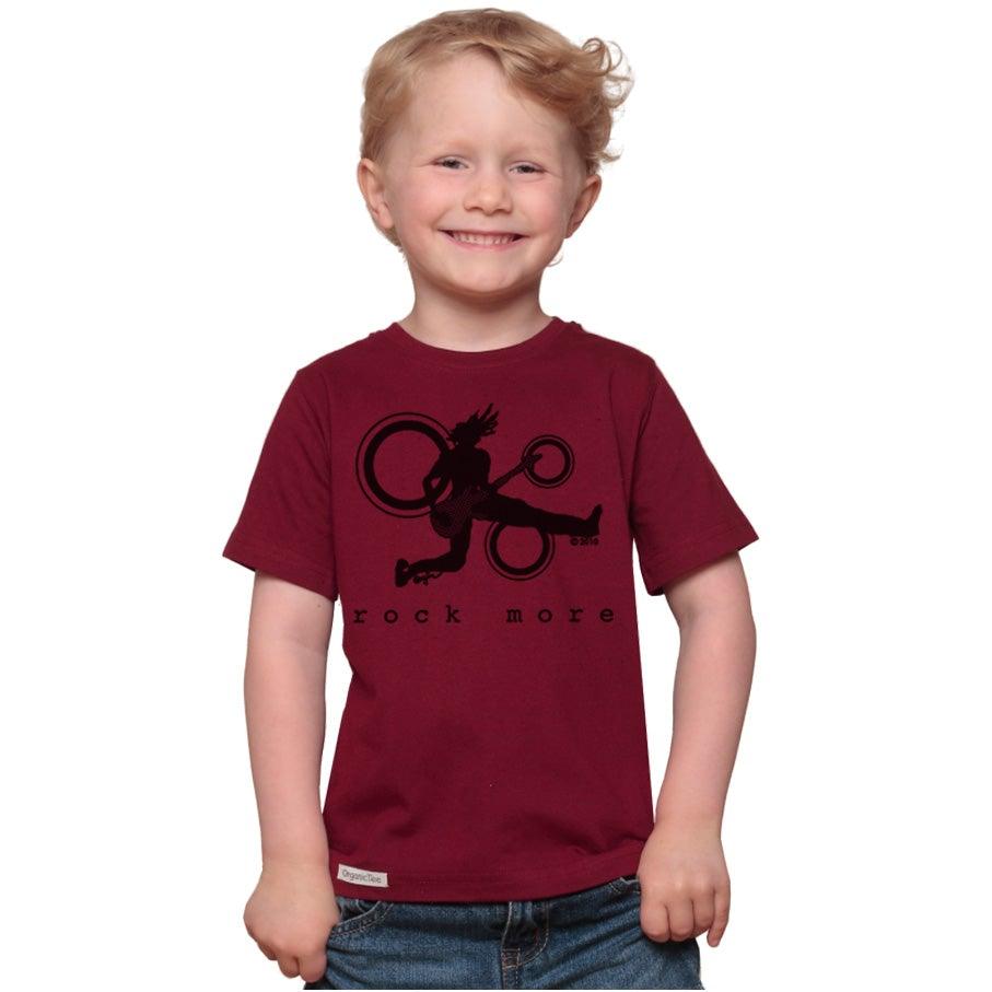 "Rock More" Guitar T-Shirt for Kids