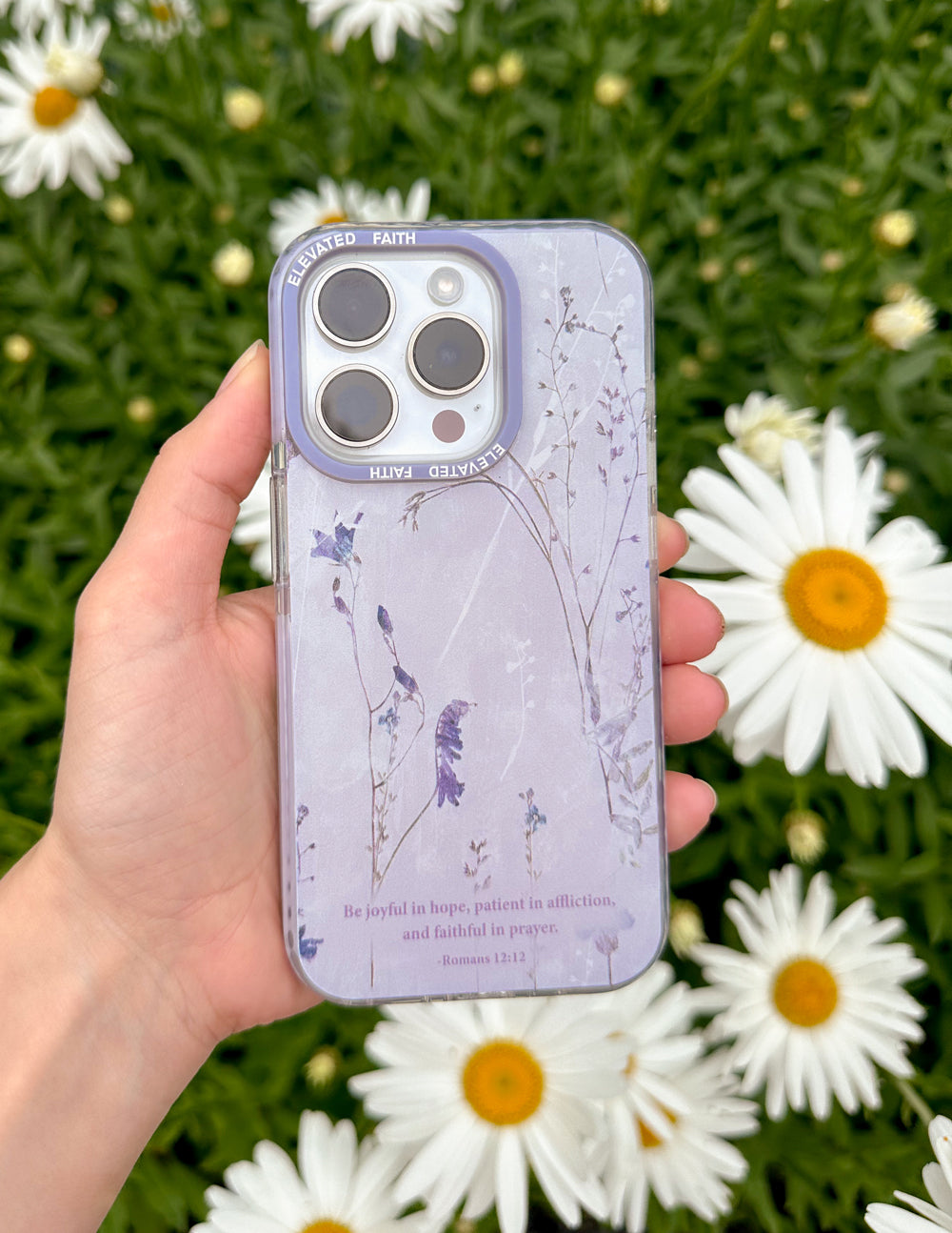 Funda para teléfono de Romanos 12:12