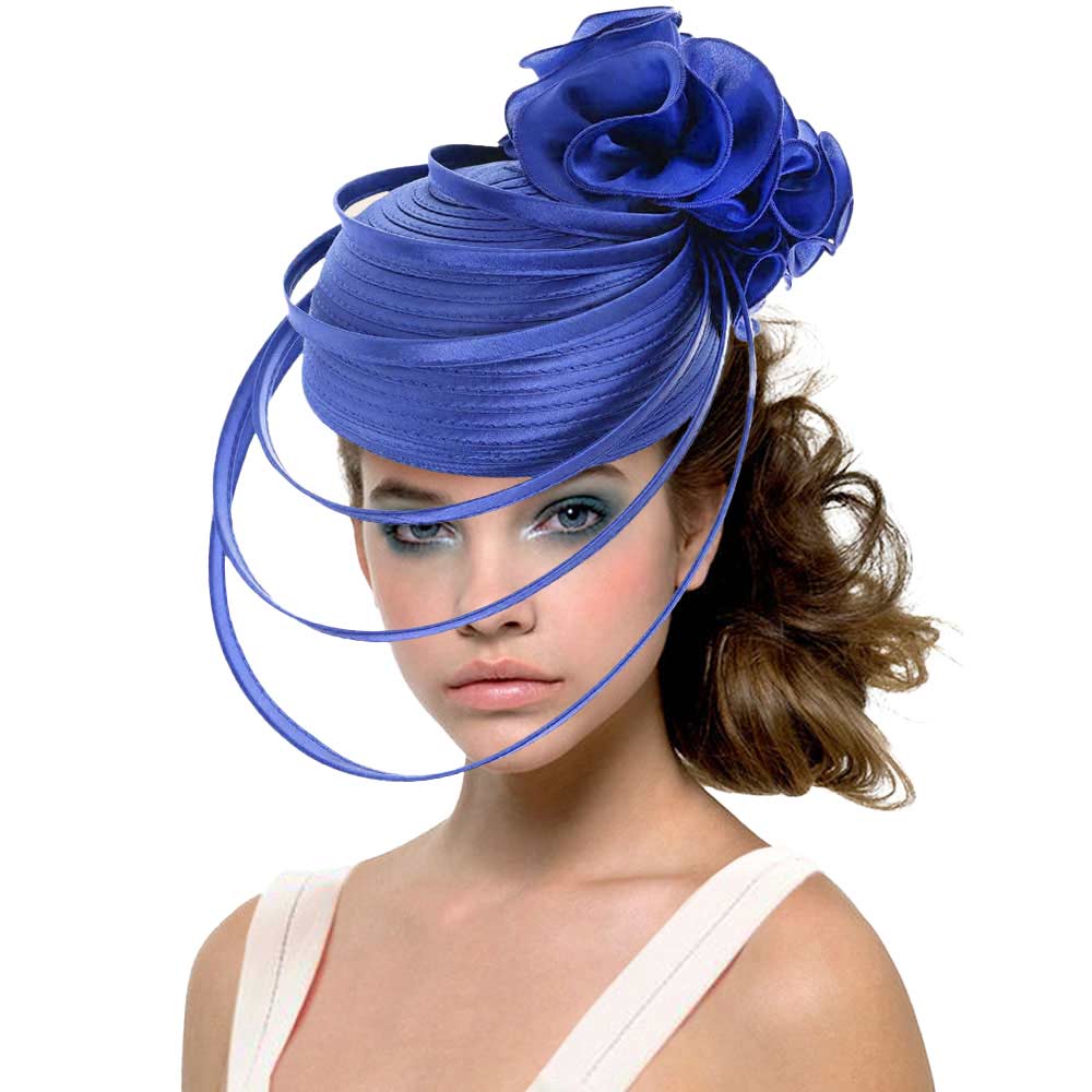 Women's Fabric Pointed Elastic String Dressy Hat