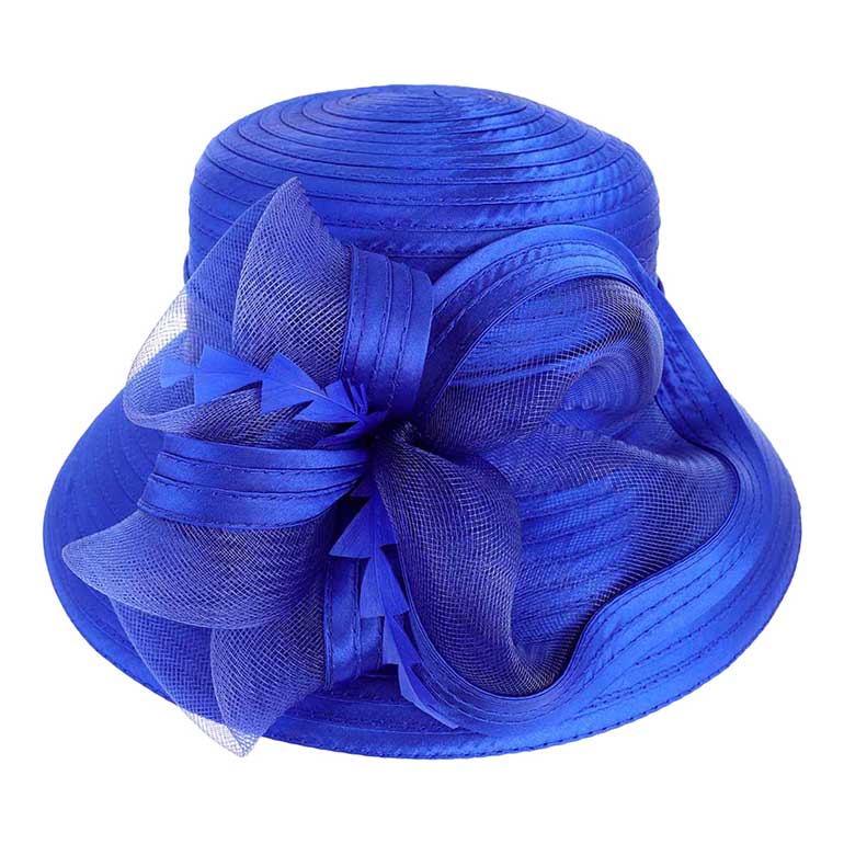 Mesh Bow Dressy Hat