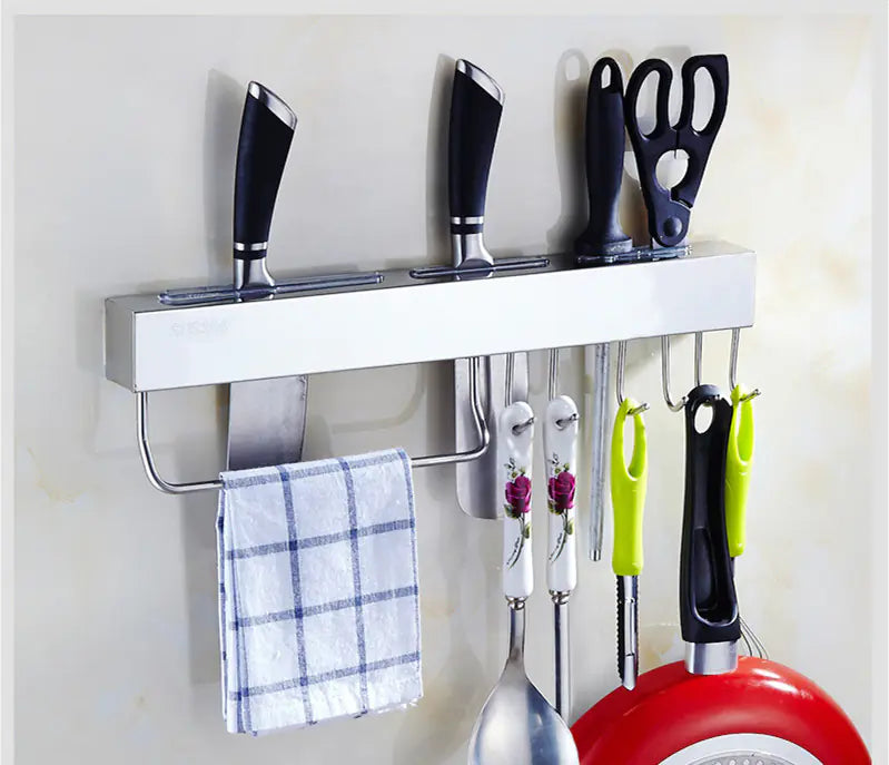 Magnetic Knife Holder Wall-Mounted Kitchen Rack