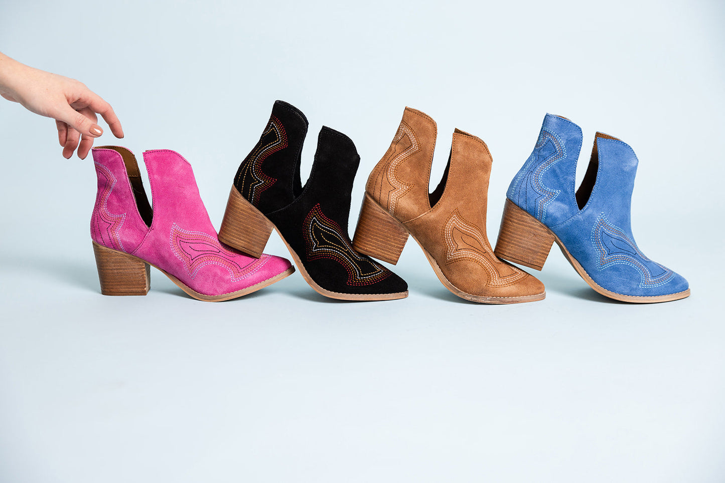 Botines Journee en azul