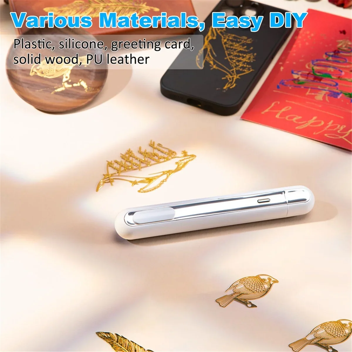 Stylish Mini Heat Press,Small Heat Press Machine,Cordless Heat Press,Heat Press Machine for DIY Heating Transfer Projects B