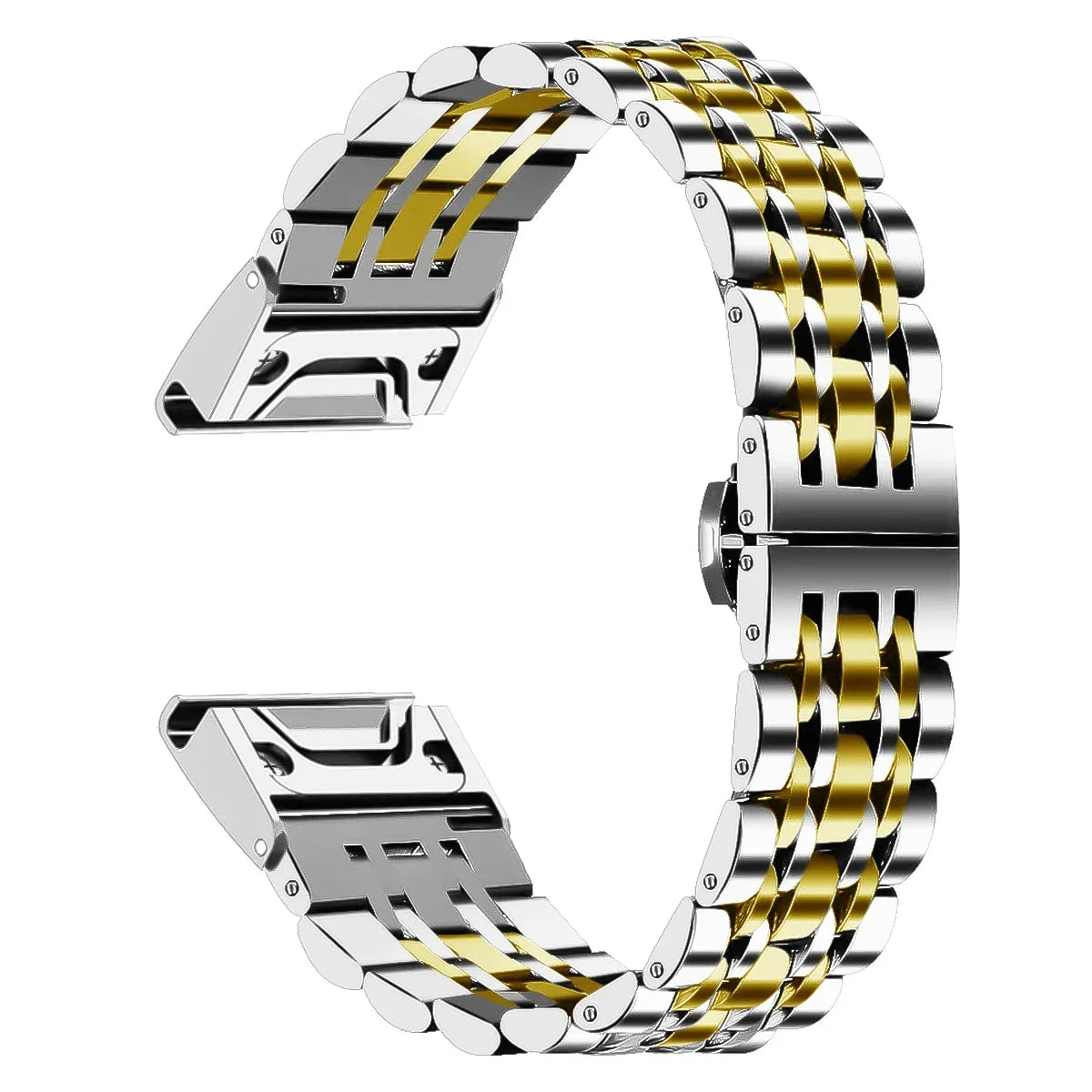 Garmin QuickFit 20/22/26mm Stainless Steel Multi-Link Bracelet