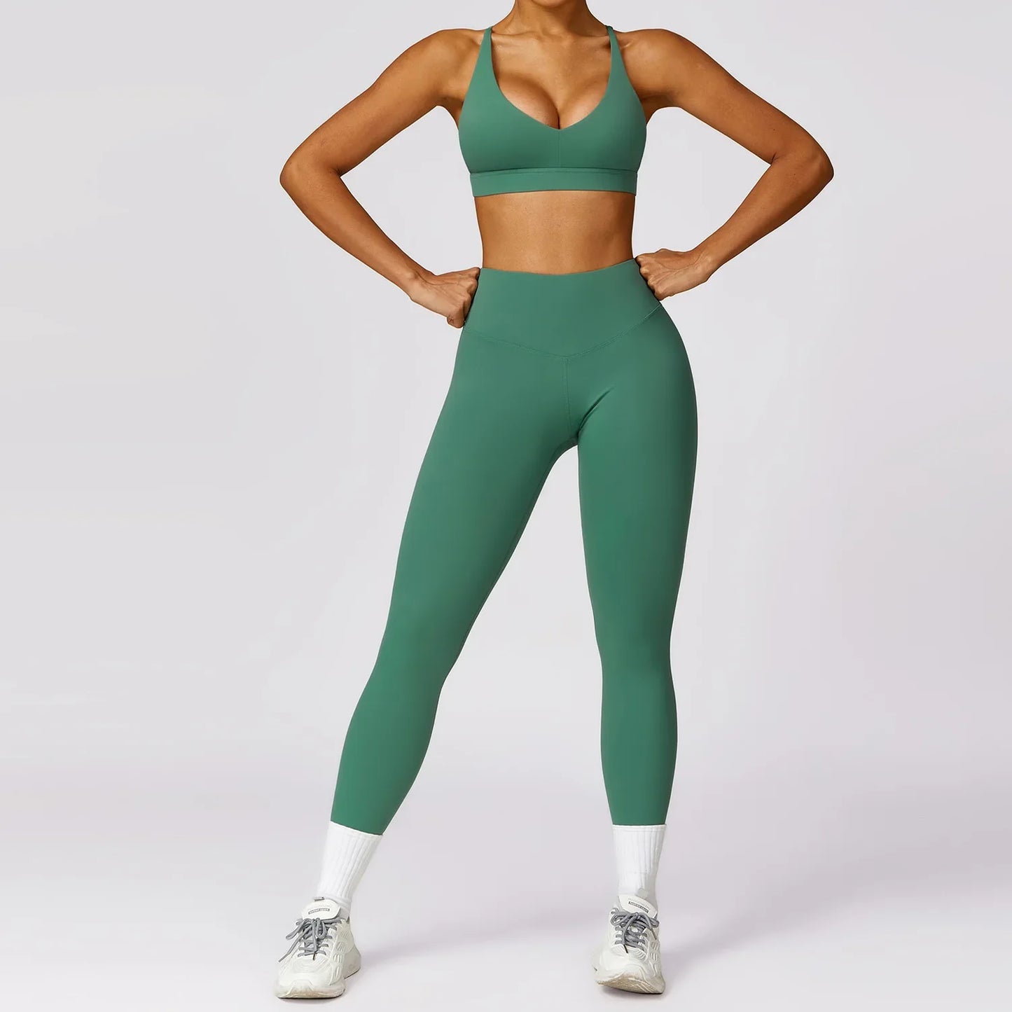 Sporty Two Piece Workout Set