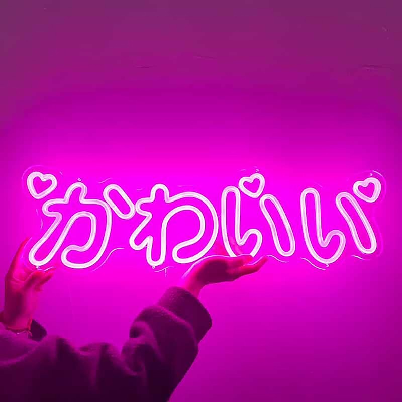 Luz de neón "Kawaii"
