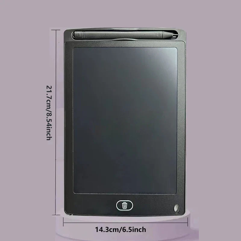 6.5/8.5/10/12 Inch LCD Drawing Tablet for Kids, Rechargeable Erasable Board with Pen, Travel Educational Toy Gift for Boys Girls