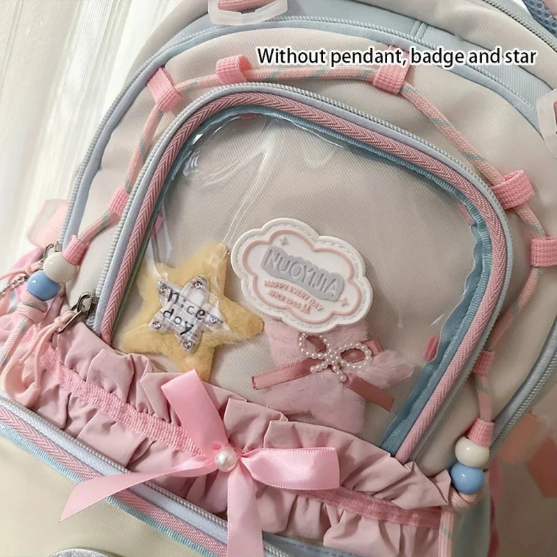 Mochila y bolso tote Kawaii Pastel
