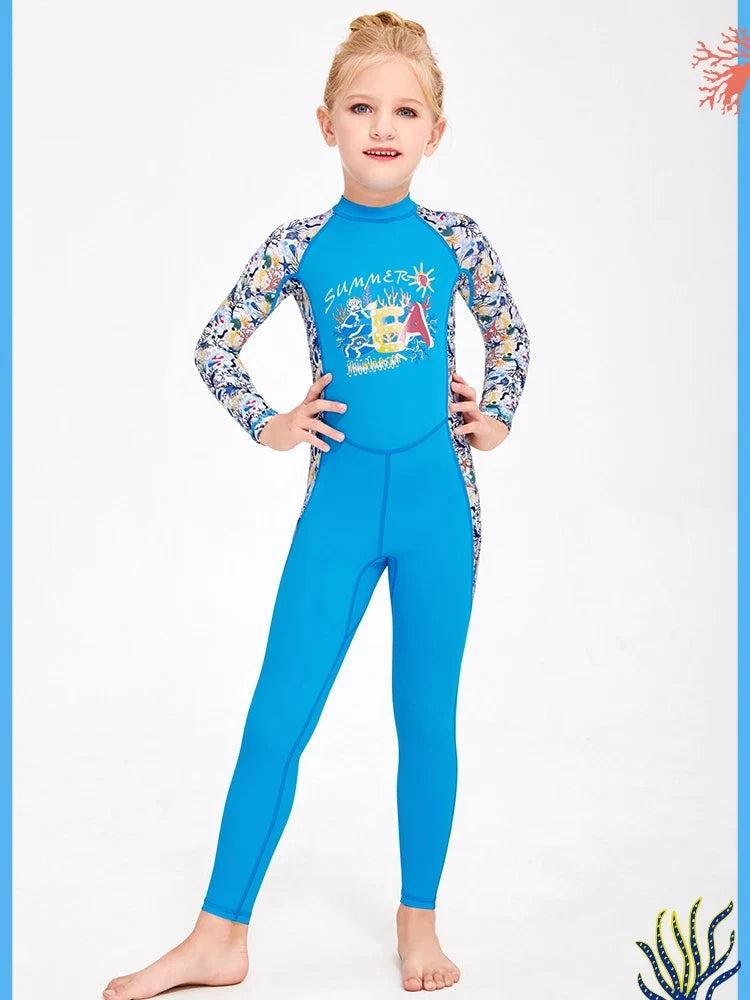Youth One Piece Swimwear featuring Unicorn Designs