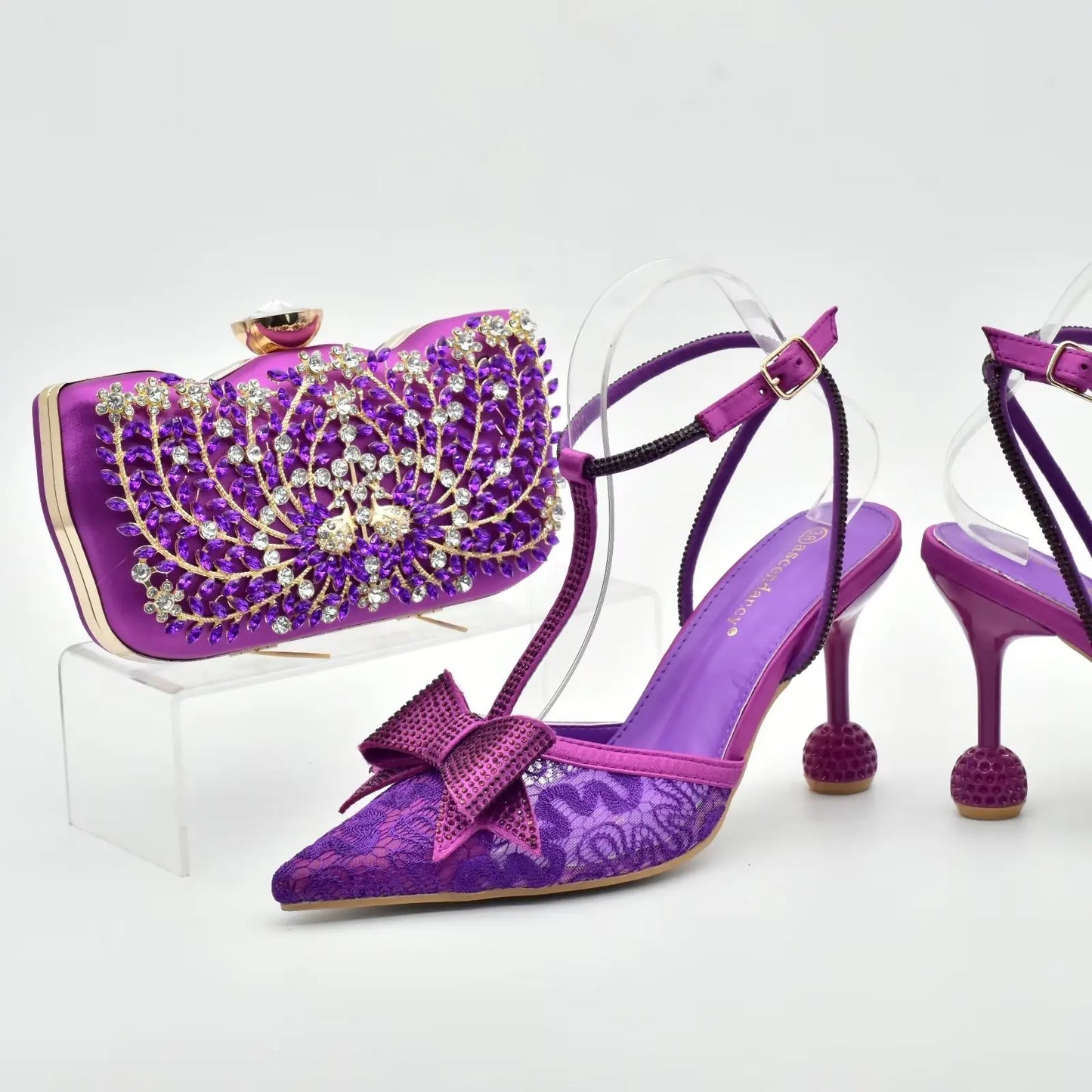 Conjunto de Zapatos y Bolso de Nueva Llegada HOA1-10