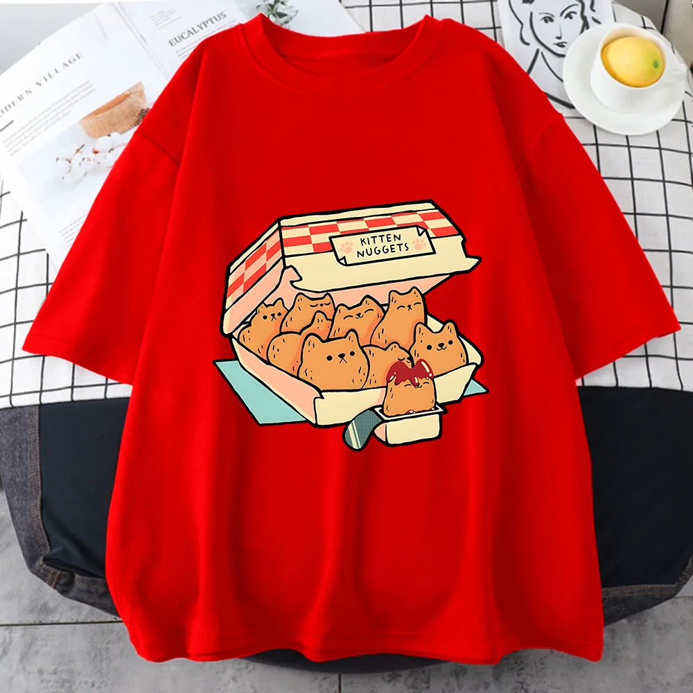 Camiseta Nuggets de Gatitos