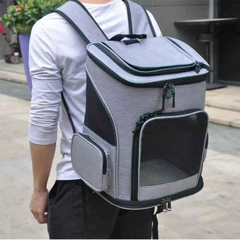 Mochila transportadora expandible para mascotas - Bolsa de viaje