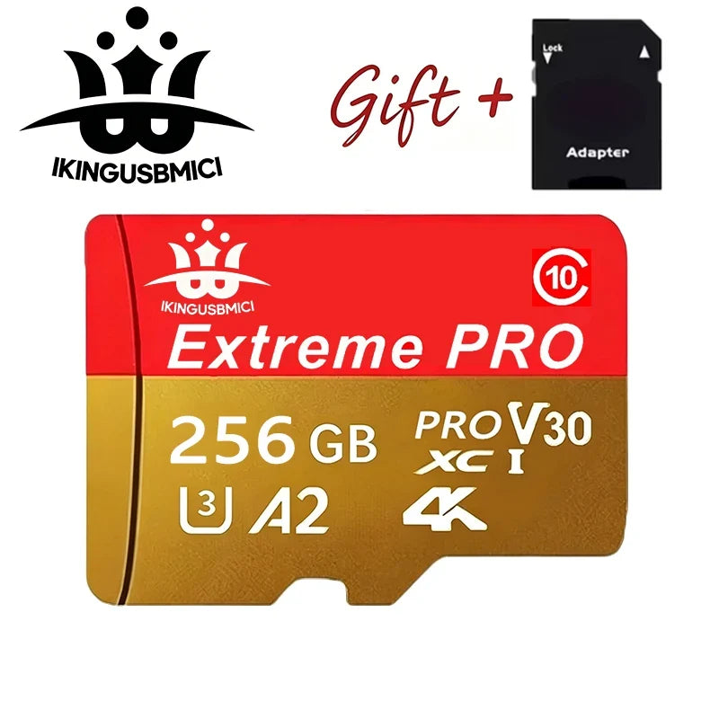 Speed Boost TF Cards SD Cards Memory Card Micro TF Card 32GB 64GB 128GB 256GB V60 Full HD Waterproof Waterproof for Mac Phone Ta