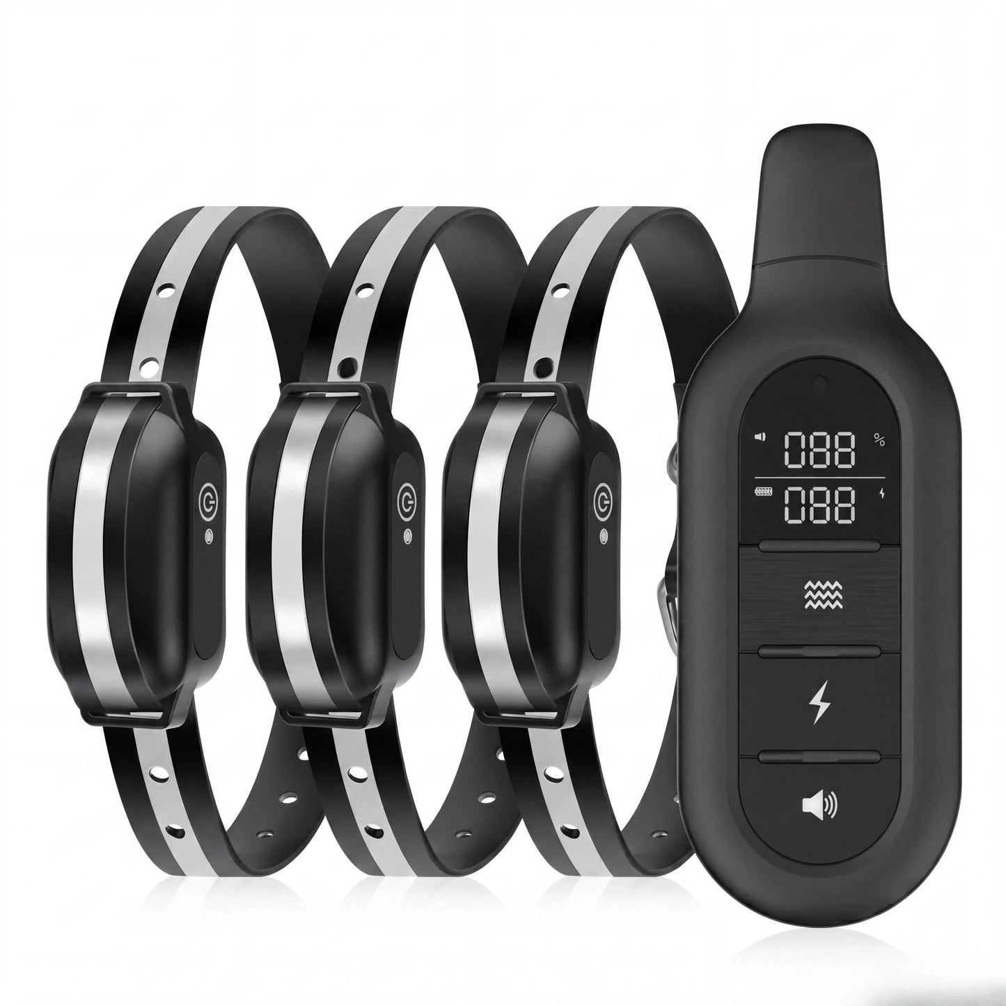 1000m Dog Training Collar Remote Control, Waterproof Rechargeable Dog