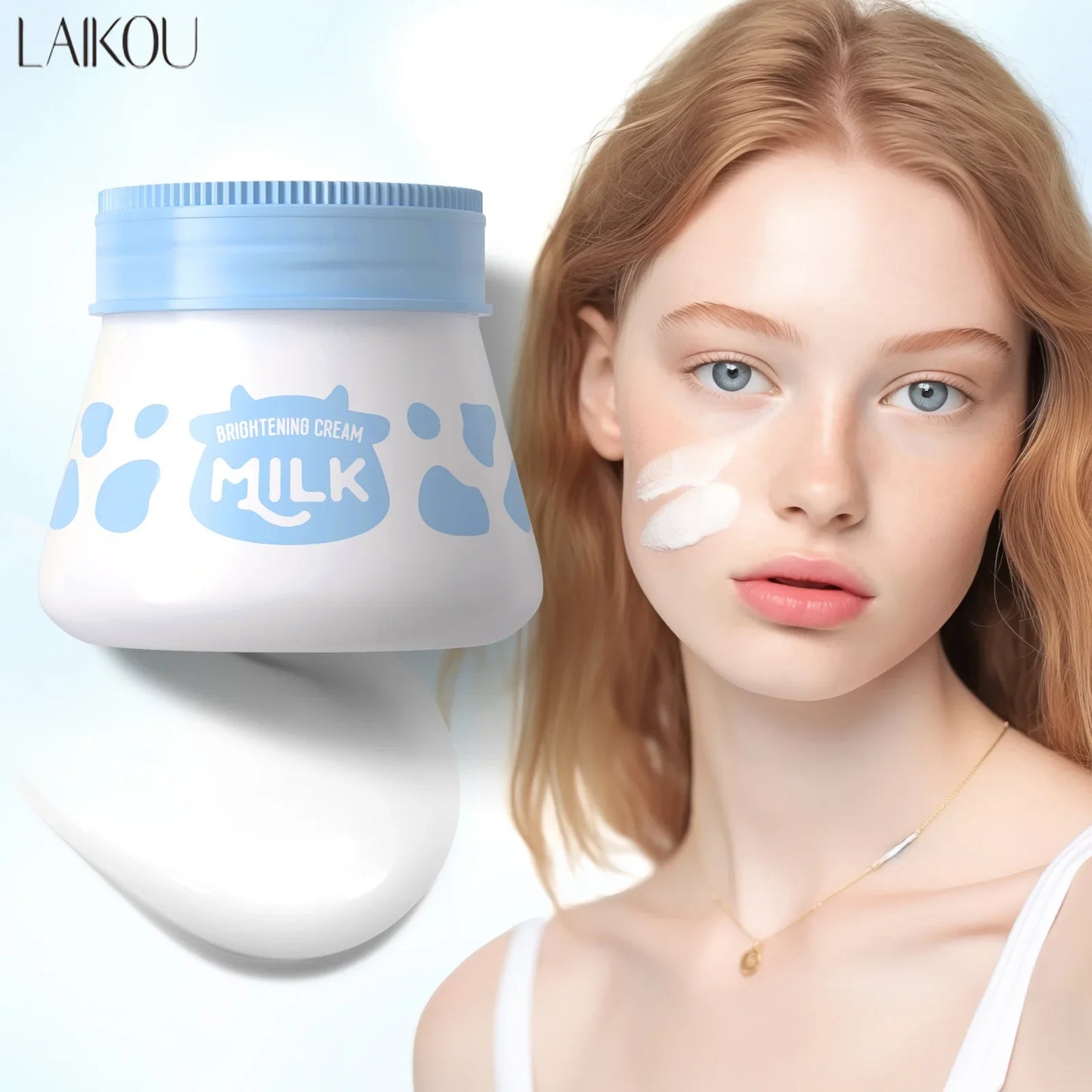 LAIKOU Milk Suyan Carem Anti Wrinkle Whitening Moisturizing Nourish Creams Beauty Aintenance Face Skin Care Cosmetic 55g