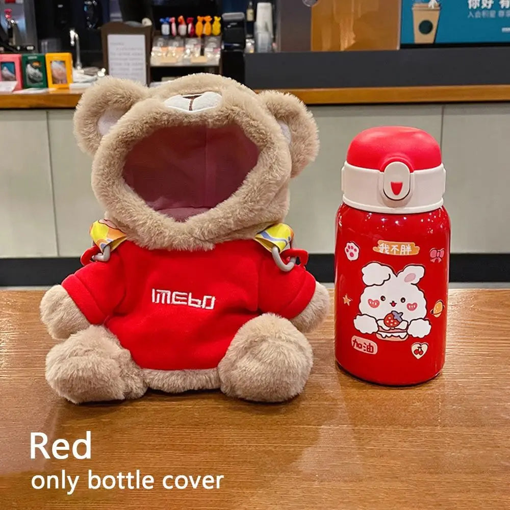 Fundas de peluche para botellas de agua