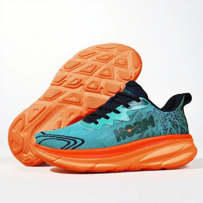 Men's Sports Shoes Thick Sole Running Shoes Breathable High Quality Soft Sole Outdoor Sports Leisure Mesh Women's Running Shoes