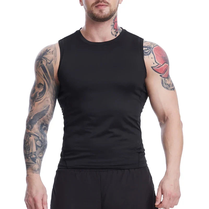 Men's Anime Inspired Compression Tank
