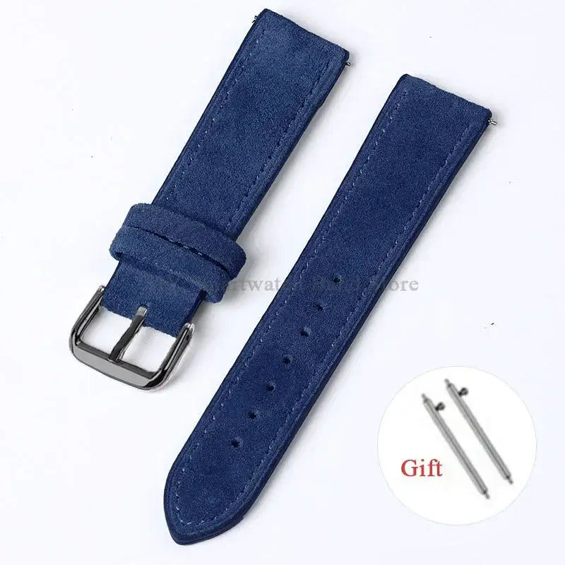 Amazfit Balance, GTR, GTS & Bip Vintage Suede Leather Band