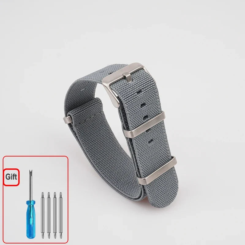 COROS Elastic Nylon Watch Band - Washable Waterproof Strap For Outdoors