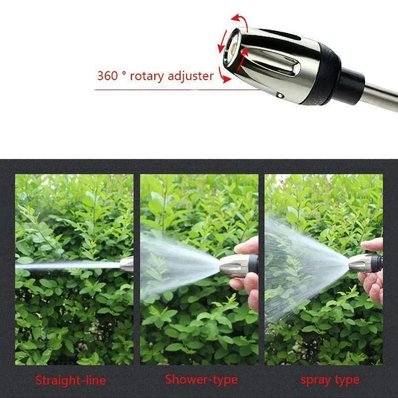 Garden Lawn Watering Hose Nozzle Foam Lance Portable Automobiles Cleaning Tool High Pressure Sprinkler Water Gun Car Washers