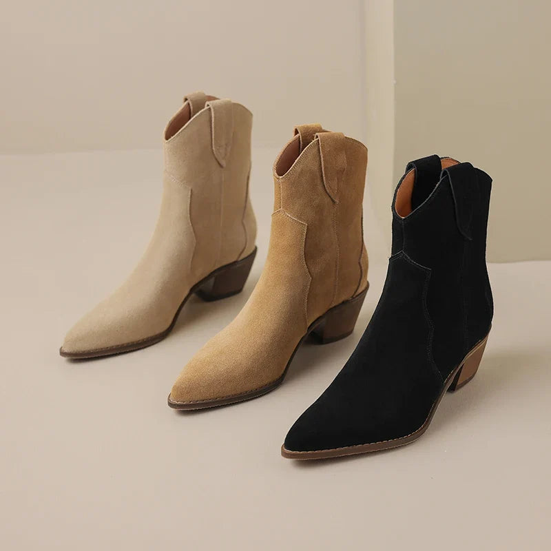 Comfortable and Trendy: Western Ankle Boots