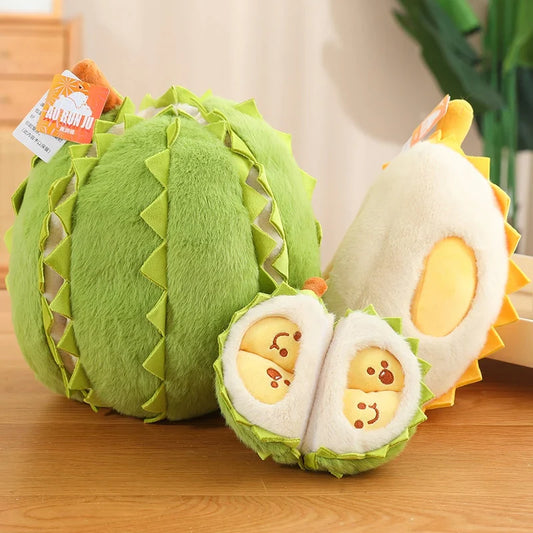 Peluche de durián kawaii