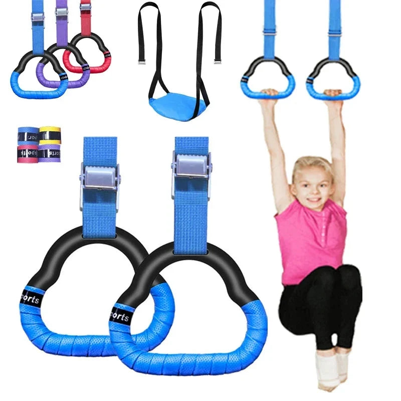 Adjustable Gym Rings for Kids