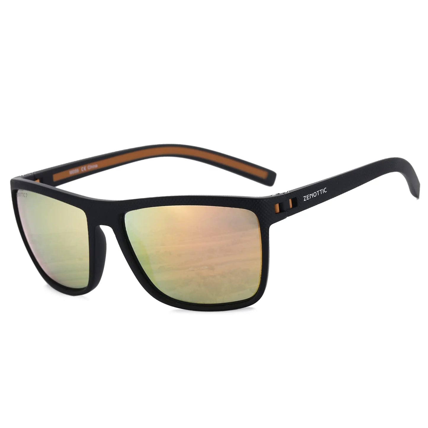 ZENOTTIC Fashion Polarized Sunglasses Shade for Women Men Lightweight TR90 Frame UV400 Protection Square Sun Glasses