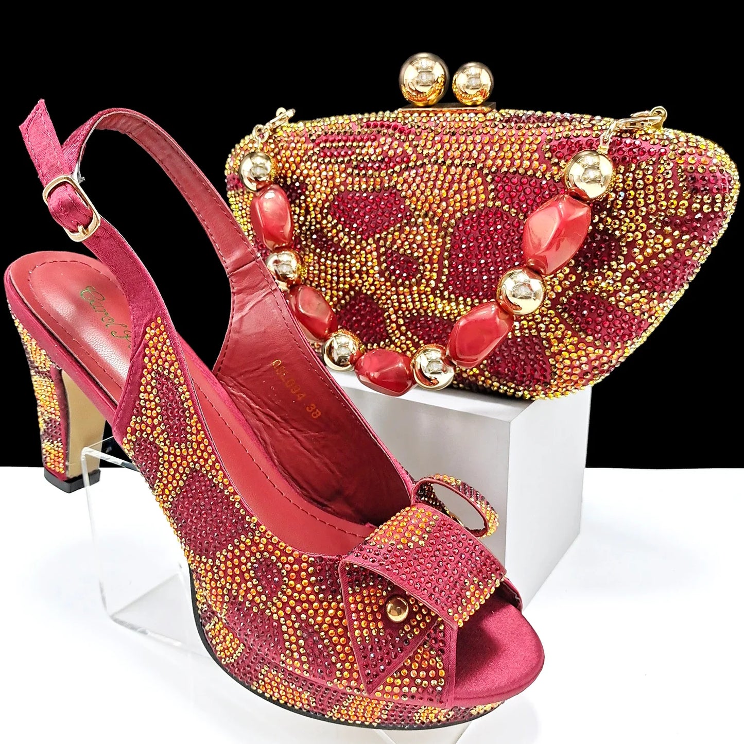 Conjuntos Italianos de Zapatos y Bolsos HAS1-10